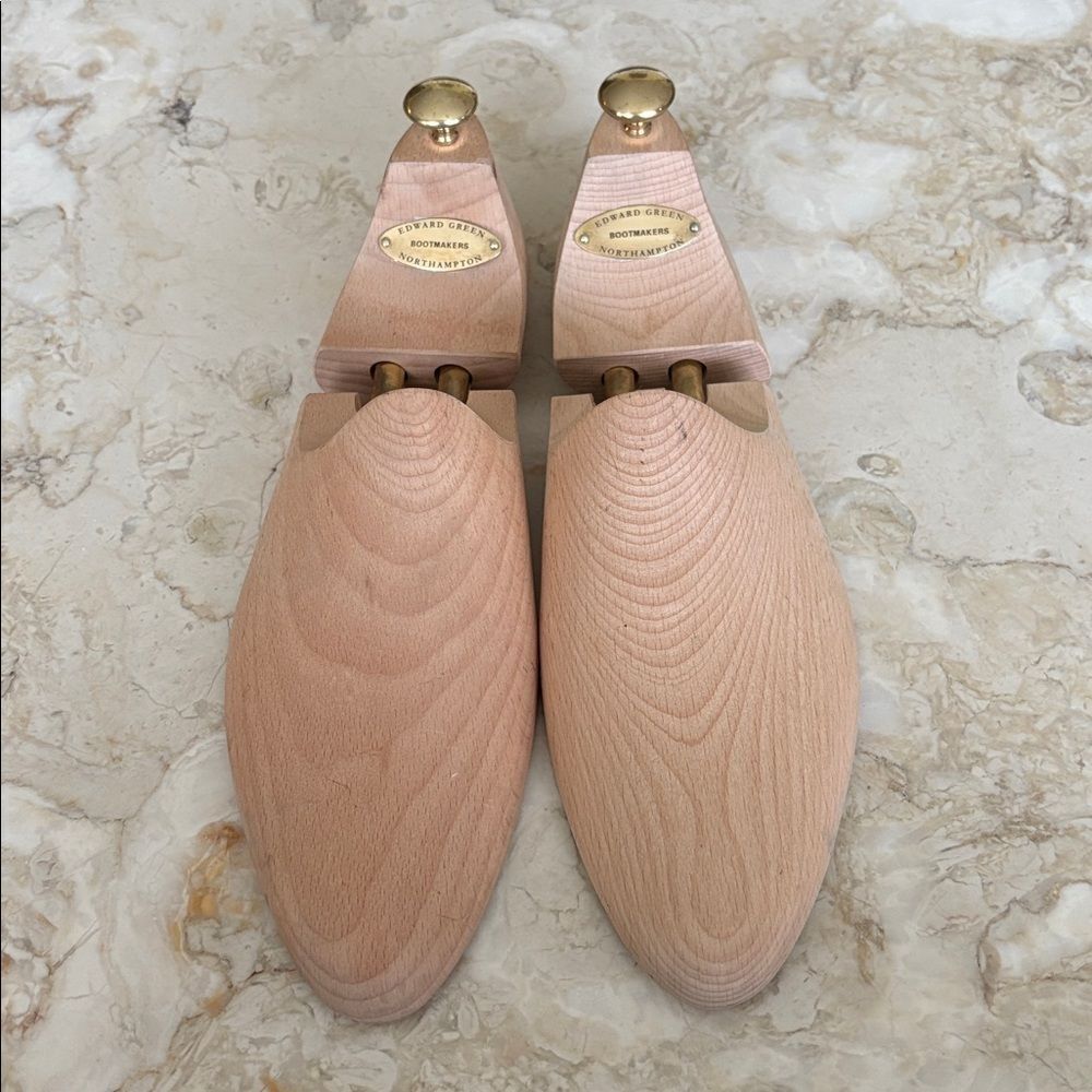Edward Green Northampton Solid Carved Beechwood Shoe Trees $240 USD - Picture 3 of 11